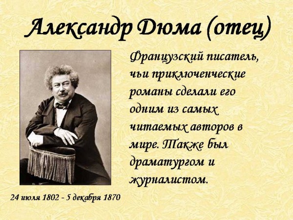 Александр Дюма (отец)